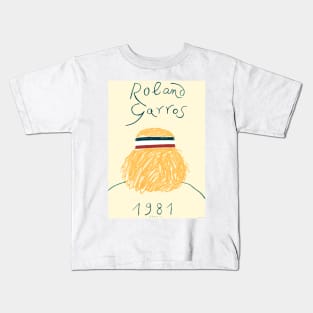 Tennis vintage poster Kids T-Shirt